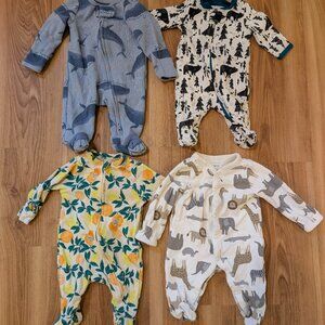 Bundle of newborn sleepers